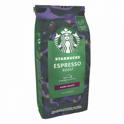 Кафе на зърна Starbucks Dark Espresso, 0,200 кг