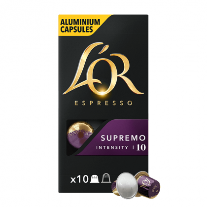 Капсули кафе L'OR Espresso Supremo, Nespresso съвместими кафе капсули