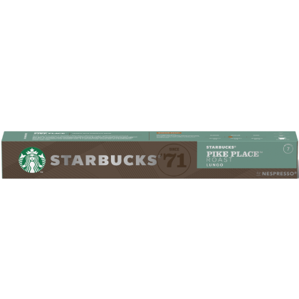 Кафе капсули Starbucks Pike Place Roast, съвместими с Nespresso®, 10бр.