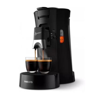  Кафемашина Philips Senseo Better за дози, CSA230/61 Черна + 3 пакета кафе дози