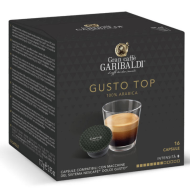 Кафе капсули Гарибалди Густо Топ, 16бр. съвместими с A modo mio система