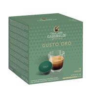 Кафе капсули,Garibaldi Gusto Oro, 16 капсули, DG система