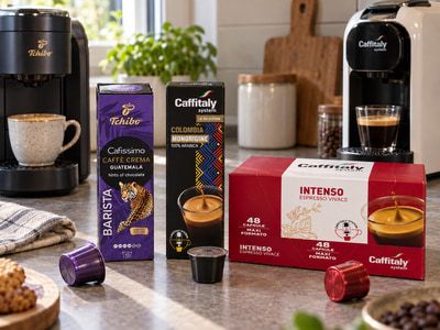 Cafissimo и Caffitaly: как да сравните цена на капсула