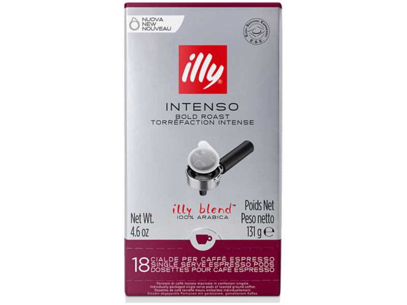 Кутия Illy Intenso с 18 хартиени E.S.E. дози
