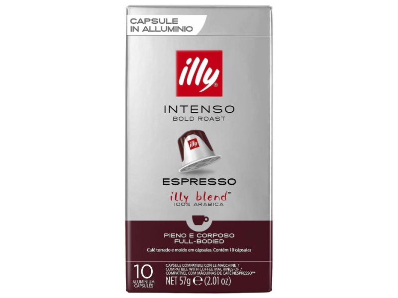 Кутия Illy Intenso с 10 съвместими капсули за еспресо