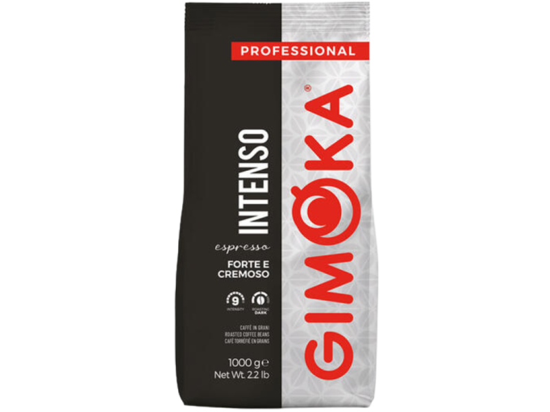 Опаковка Gimoka Intenso Professional Line кафе на зърна, 1 кг