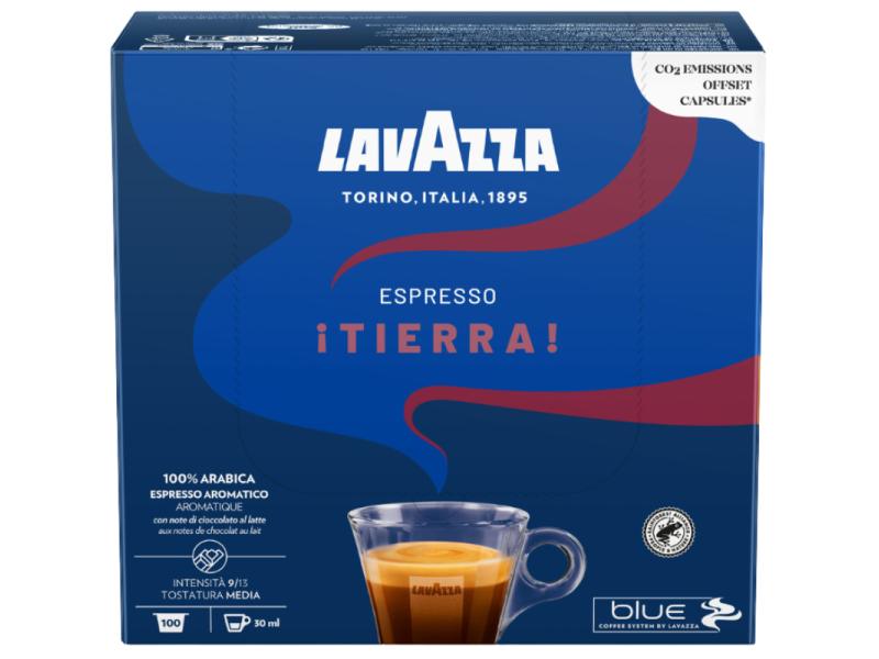 Кутия Lavazza Blue Espresso Tierra със 100 капсули