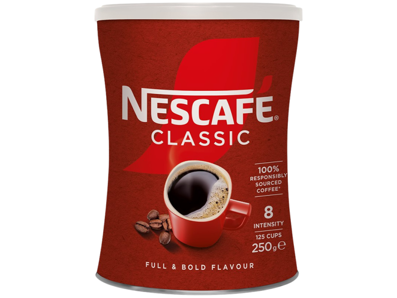 Метална кутия NESCAFÉ Classic разтворимо кафе 250 г