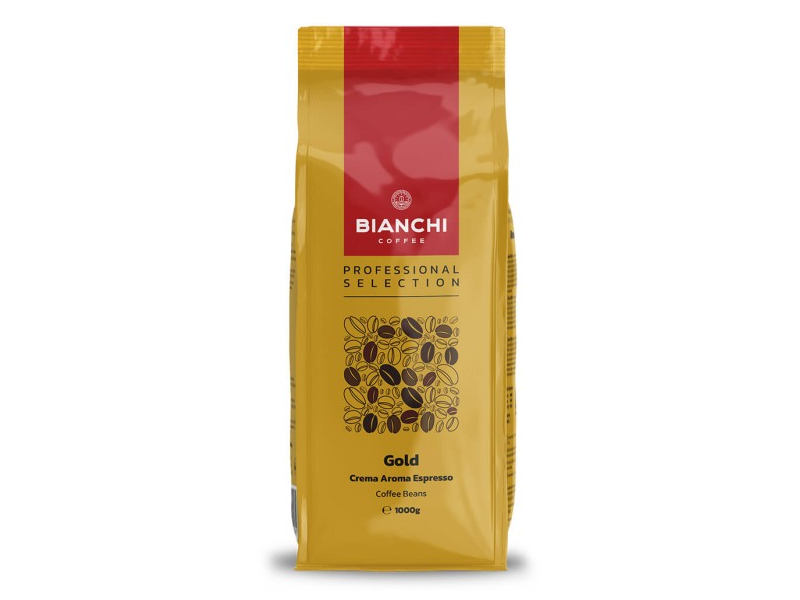 Цяла опаковка Bianchi Gold Professional Selection на зърна, 1 кг