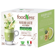 Кафе капсули FoodNess Matcha Latte, Dolce Gusto,16бр, капсули