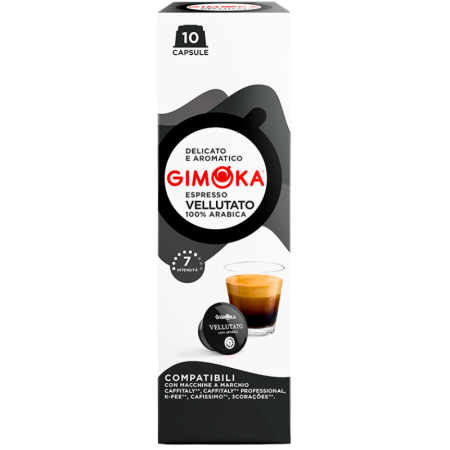 Кафе капсули Caffitaly System,Джимока Велутато,10бр.