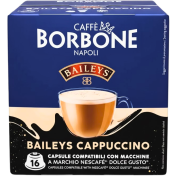 Кафе капсули Caffè Borbone Baileys Cappuccino съвместими с Dolce Gusto, 16бр.
