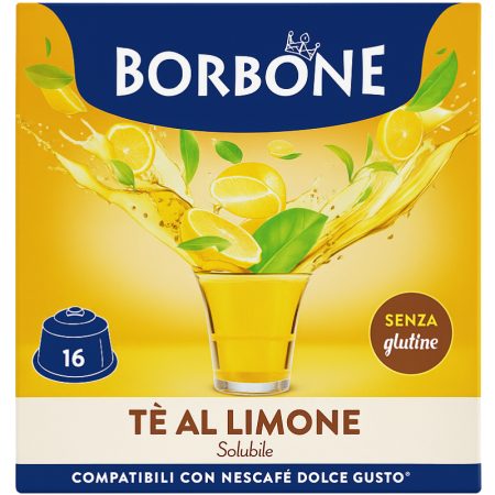 Капсули Borbone лимонов чай съвместими с Dolce Gusto, 16бр.