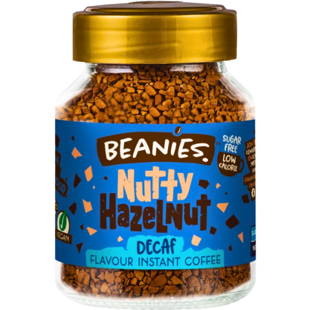 Разтворимо кафе Beanies с аромат на лешник Безкофеин, 50гр.