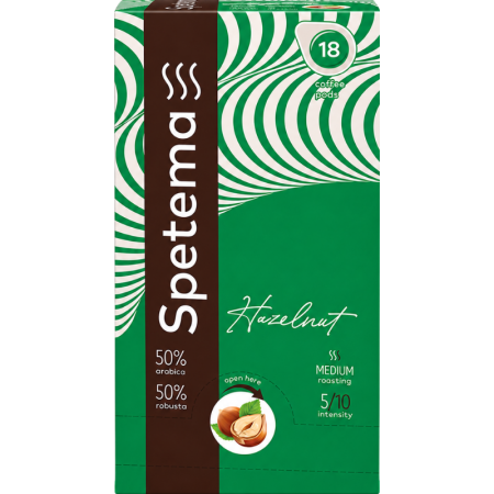 Кафе дози Spetema Hazelnut съвместими с E.S.E, 18 дози
