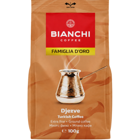 Мляно кафе Bianchi Family Doro за джезве, 100 гр