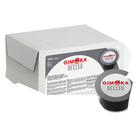 Кафе капсули Gimoka Deciso съвместими с Lavazza Blue, 100 бр.