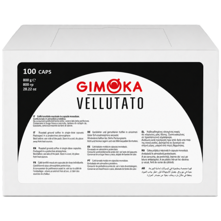 Кафе капсули Gimoka Vellutato съвместими с Lavazza Blue, 100 бр.
