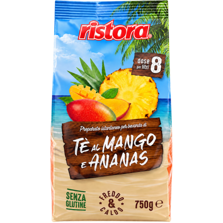 Разтворим чай Ristora с манго и ананас, 750 г