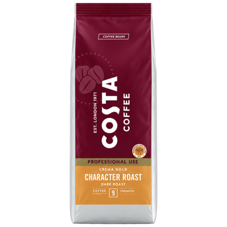 Кафе на зърна Costa Coffee Crema Gold, 1 кг