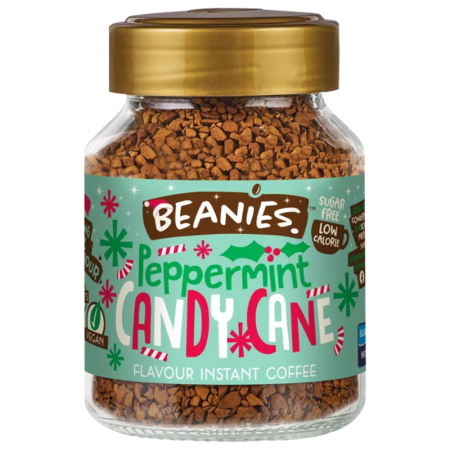 Разтворимо кафе Beanies Peppermint Candy Cane, 50 г