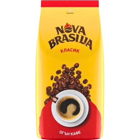 Кафе на зърна Nova Brasilia-Нова Бразилия, 0.900кг