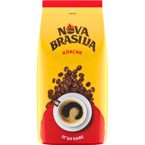 Кафе на зърна Nova Brasilia-Нова Бразилия, 0.900кг
