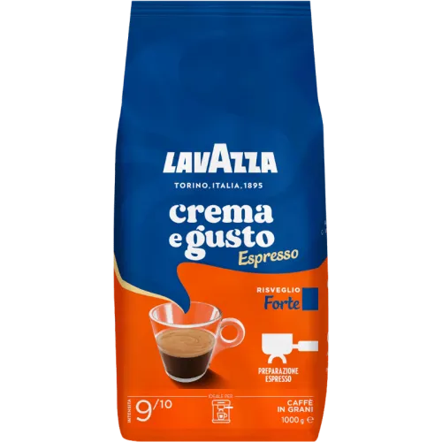 Кафе на зърна Lavazza Crema e Gusto Espresso Forte, 1кг