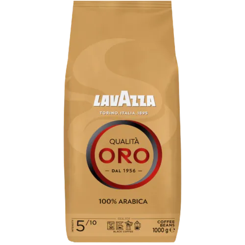 Кафе на зърна Lavazza Qualita Oro, 1кг