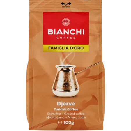 Мляно кафе Bianchi Family Doro за джезве, 100 гр