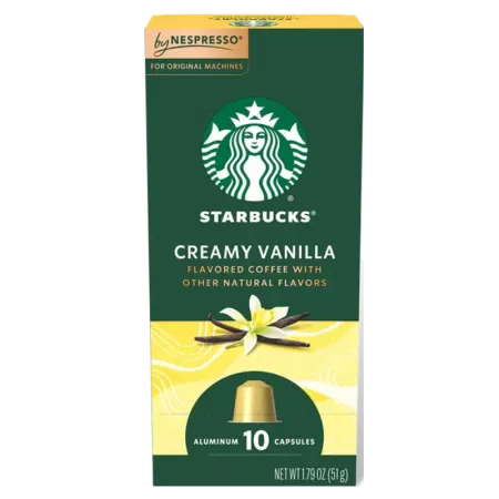 Кафе капсули Starbucks Creamy Vanilla за Nespresso Original, 10 бр.