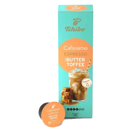 Кафе капсули Tchibo Cafissimo Espresso Butter Toffee, 10 бр.