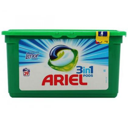 Капсули за пране Ariel All in 1 pods, 39бр.