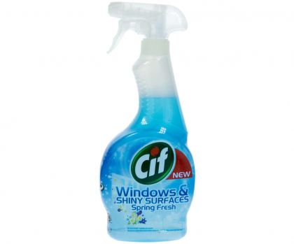 Почистващ препарат CIF за прозорци, 500 мл.