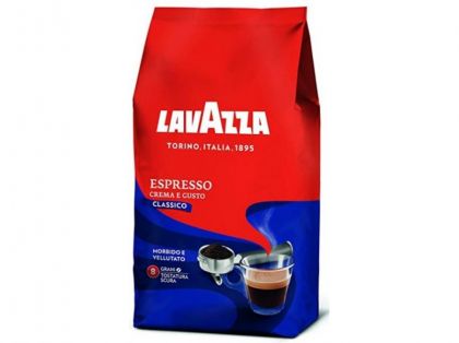 Кафе на зърна Lavazza ESPRESSO CREMA E GUSTO CLASSICO, 1 кг.