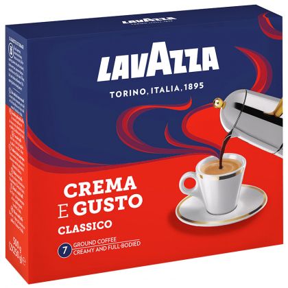 Кафе Lavazza Crema e Gusto, 2х250гр.