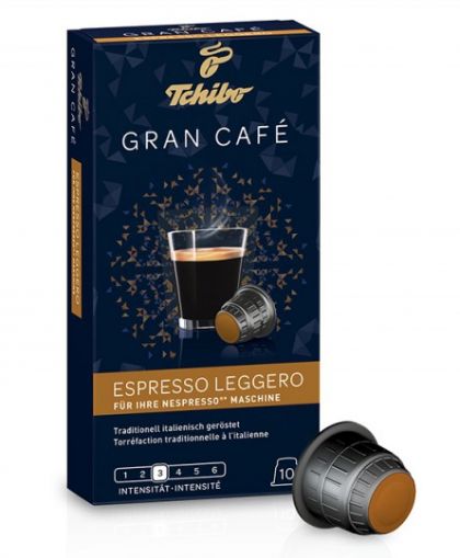 Кафе капсули Tchibo Espresso Leggero, Nespresso съвместими кафе капсули