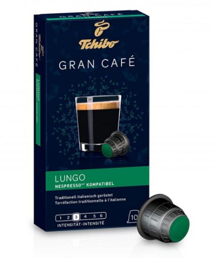Кафе капсули Tchibo Gran Café Lungo, Nespresso съвместими кафе капсули
