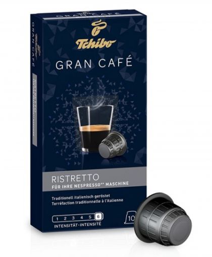 Кафе капсули Tchibo Gran Café Ristretto, Nespresso съвместими кафе капсули