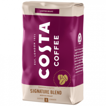 Кафе на зърна Costa Coffee Signature Medium Blend, 1кг.