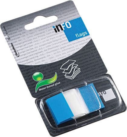 ИНДЕКСИ В ДИСПЕНСЪР INFO NOTES 25/43 50БР СИН