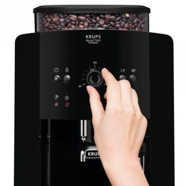 Кафеавтомат Krups Picto Arabica EA811010, 1450W, 15 бара, Черен