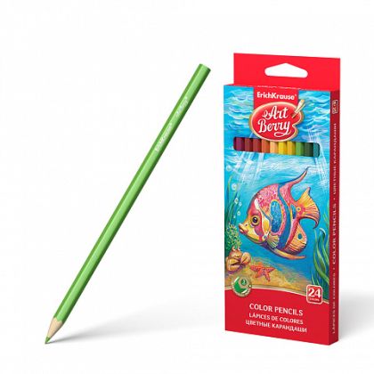 МОЛИВИ ЦВЕТНИ ART BERRY 24 ЦВЯТА