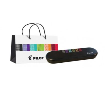 ХИМИКАЛКА PILOT FLOWER БРЗ + КУТИЯ И ТОРБИЧКА