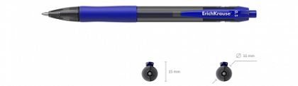 РОЛЕР АВТОМАТИЧЕН ERICH KRAUSE SMART-GEL 0.4MM СИН