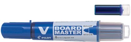 МАРКЕР ЗА БЯЛА ДЪСКА PILOT +ДОПЪЛНИТЕЛЕН РЕФИЛ СИН