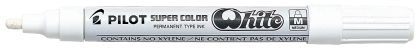 МАРКЕР ПЕРМ PILOT SUPER COLOR SC-W-M  2.0MM БЯЛ