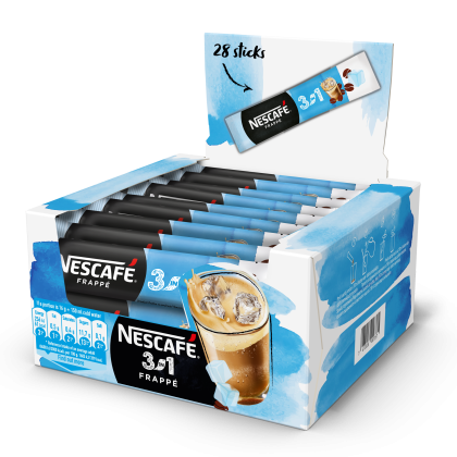 Кафе Nescafe 3в1 Frappe, 28 броя