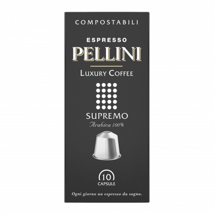 Кафе капсули PELLINI Luxury coffee-Supremo, Nespresso съвместими