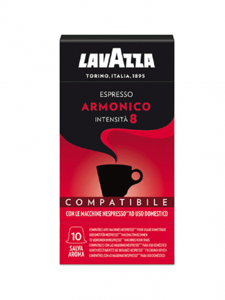 Кафе капсули Lavazza Armonico, съвместими с Nespresso, 10 бр